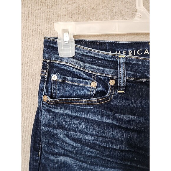 American Eagle Athletic Jeans Men 30x30 Blue Dark Wash Next Level Airflex Stretc - Picture 2 of 9